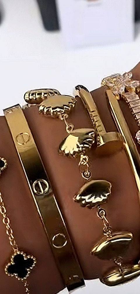 Bangle bracelets