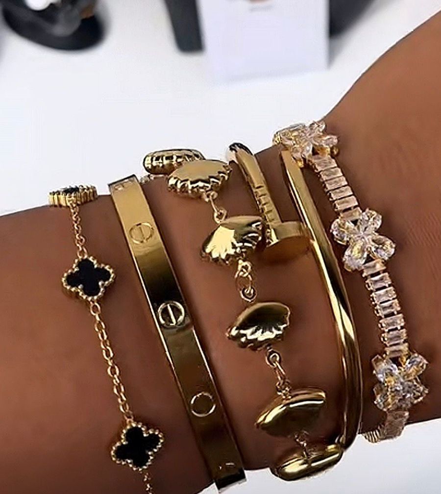 Bangle bracelets