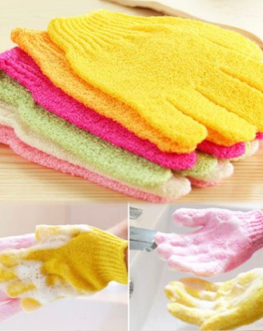 Shower gloves