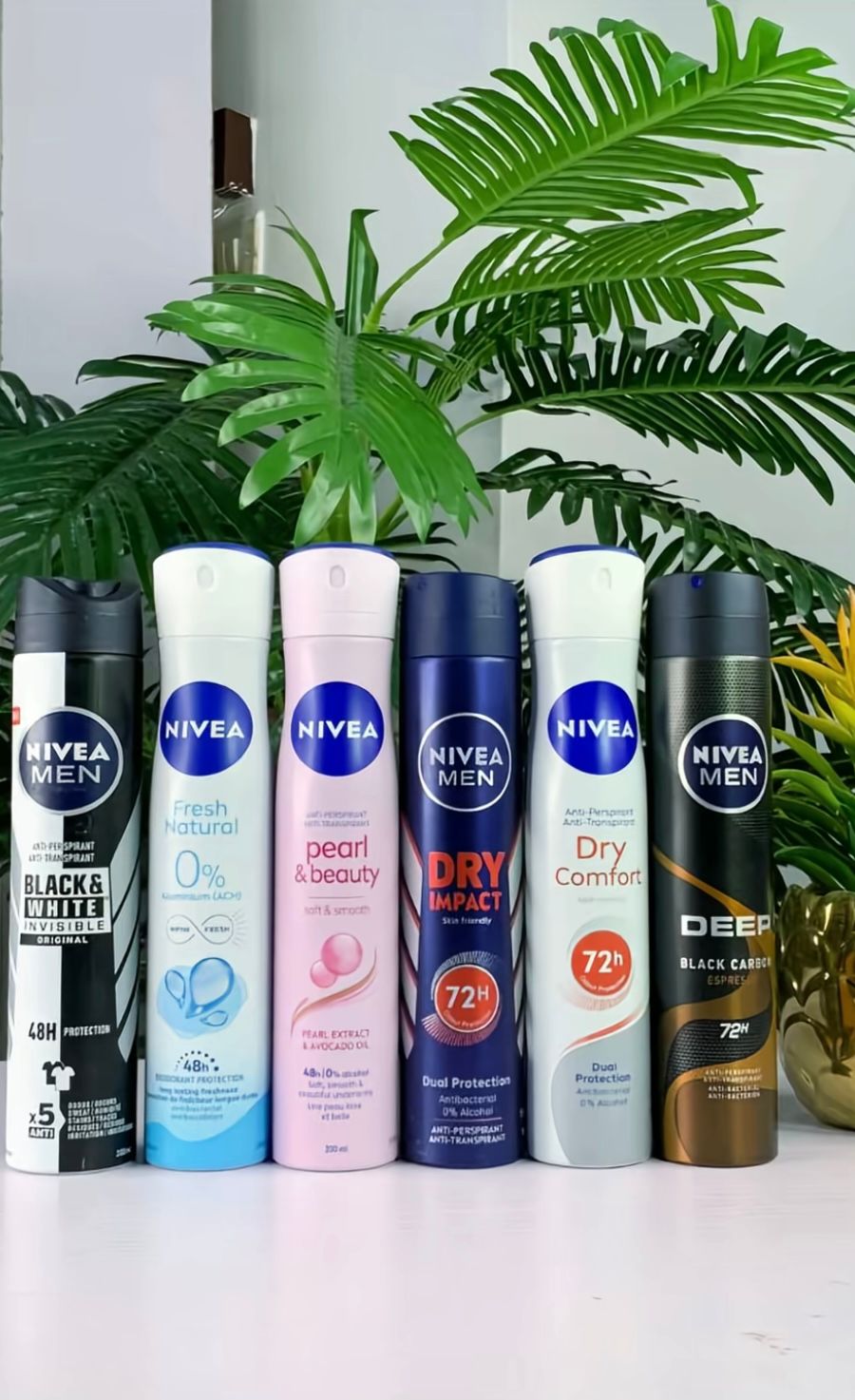 Deodorant sprays